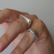 MEXICAN JEWELRY - TAXCO SILVER RING 925 "drop"