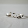 MEXICANJEWELRY - TAXCO SILVER BANGLE 925" double curve"