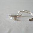 MEXICANJEWELRY - TAXCO SILVER BANGLE 925" double curve"