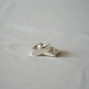 画像: MEXICAN JEWELRY - TAXCO SILVER RING 925 "drop"