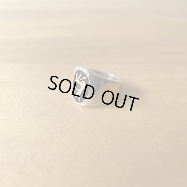 INDIAN JEWELRY - HOPI RING "silver 925 / 14k"