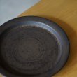 鈴木史子 - リム皿5寸 黒