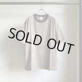 画像: JACKMAN - Grace T-shirt / Sepia×Black