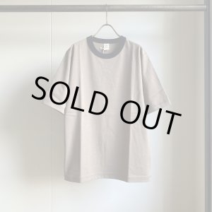画像: JACKMAN - Grace T-shirt / Sepia×Black