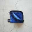 rerer - L shaped zipper multi case (air bag) / Blue