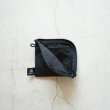 rerer - L shaped zipper multi case (air bag) / Black