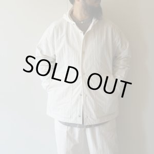 画像: Jackman - Rip bench parka / White