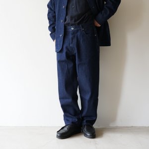 画像: alvana - Bharat denim skate pants / Blue