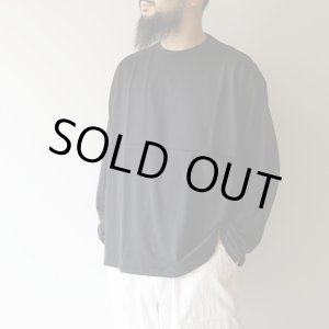 画像: EEL Products - Yururi tee L/S super100s / Black