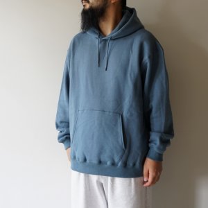 画像: STILL BY HAND - Fleece parka / Smoke Blue