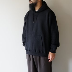 画像: STILL BY HAND - Fleece parka / Black