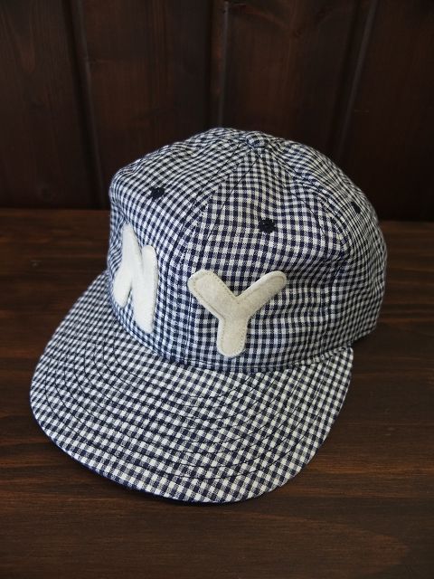 画像: EBBETS FIELD FLANNELS - LINEN BASEBALL CAP