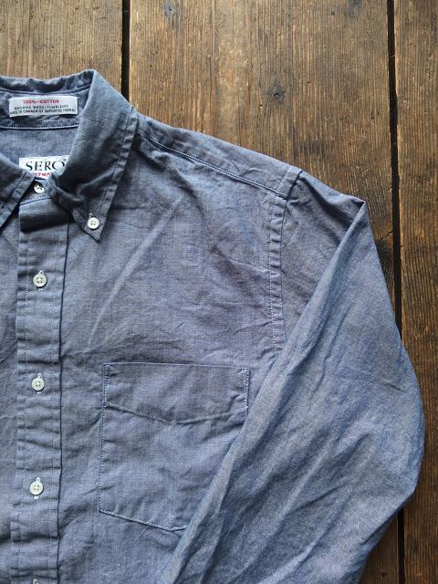 画像: SERO - L/S B.D CHAMBRAY