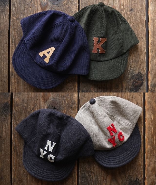 画像: Jackman - BASEBALL CAP (corduroy&Linen Kimou)