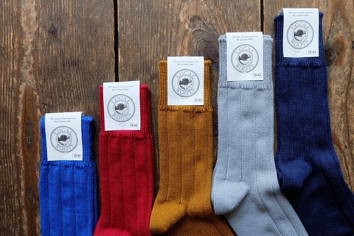 画像: LOCAL ROOTS - MERINO RIB SOCKS