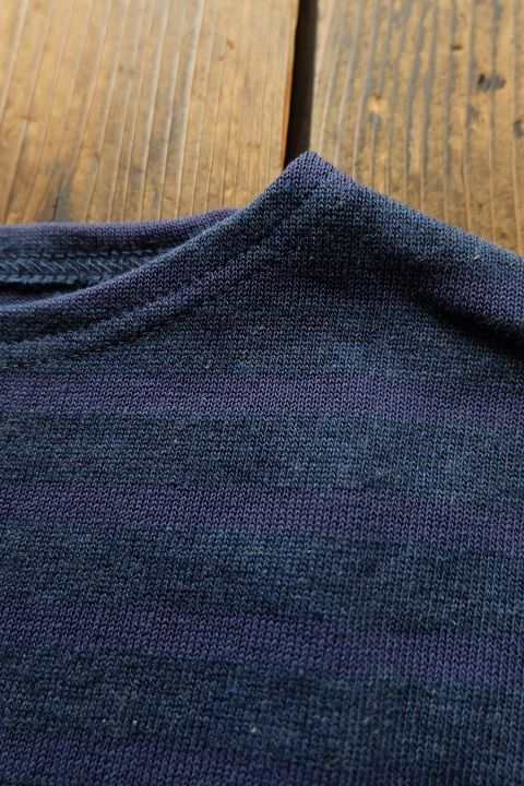 画像: SAINT JAMES - OUESSANT “BORDER”　Indigo/Cobalt