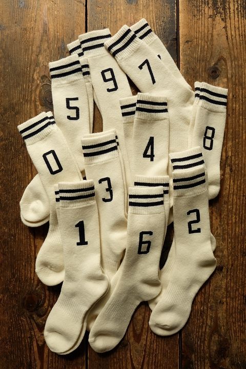 画像: Jackman - WOOL LINE SOCKS