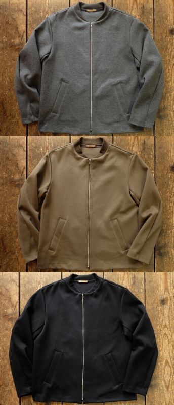 画像: LAMOND. - AIR KNIT RELAX BLOUSON