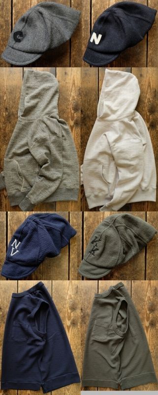 画像: JACKMAN - GG SWEAT PARKA&JACQUARD VEST&BASEBALL CAP