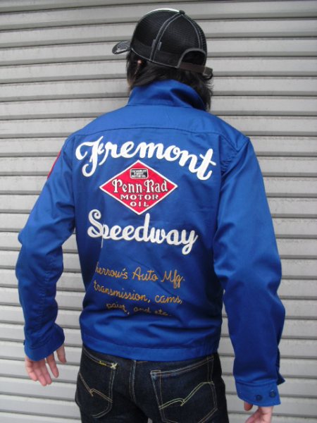 画像: PherrowsブランドStormy Blueより“FREMONT SPEEDWAY”カスタムジップJKT入荷！