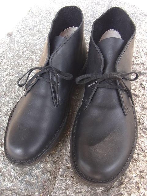 画像: CLARKS“from ENGLAND” DESERT BOOTS [BLACK] 入荷。