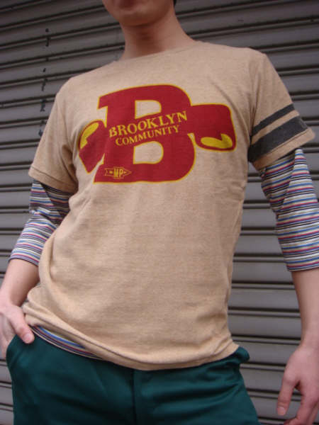 画像: Melple新作パイルS/S TEEのプリントはBROOKLYN CMOMUNITY