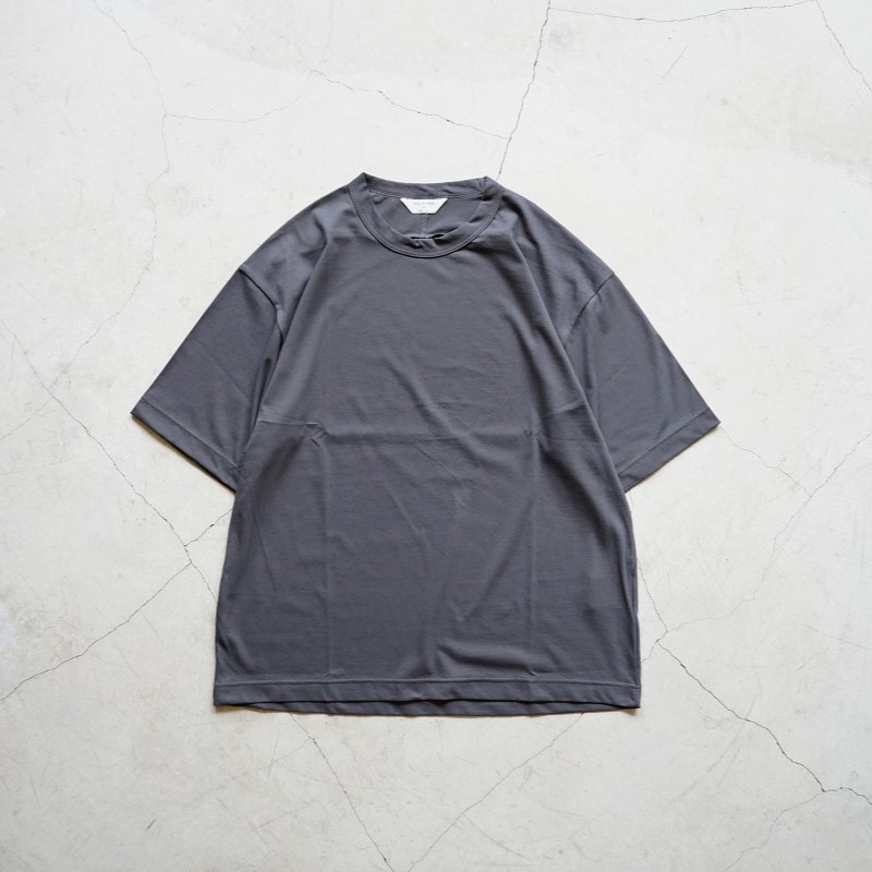 STILL BY HAND - 強撚天竺Tシャツ [CS04232] Charcoal