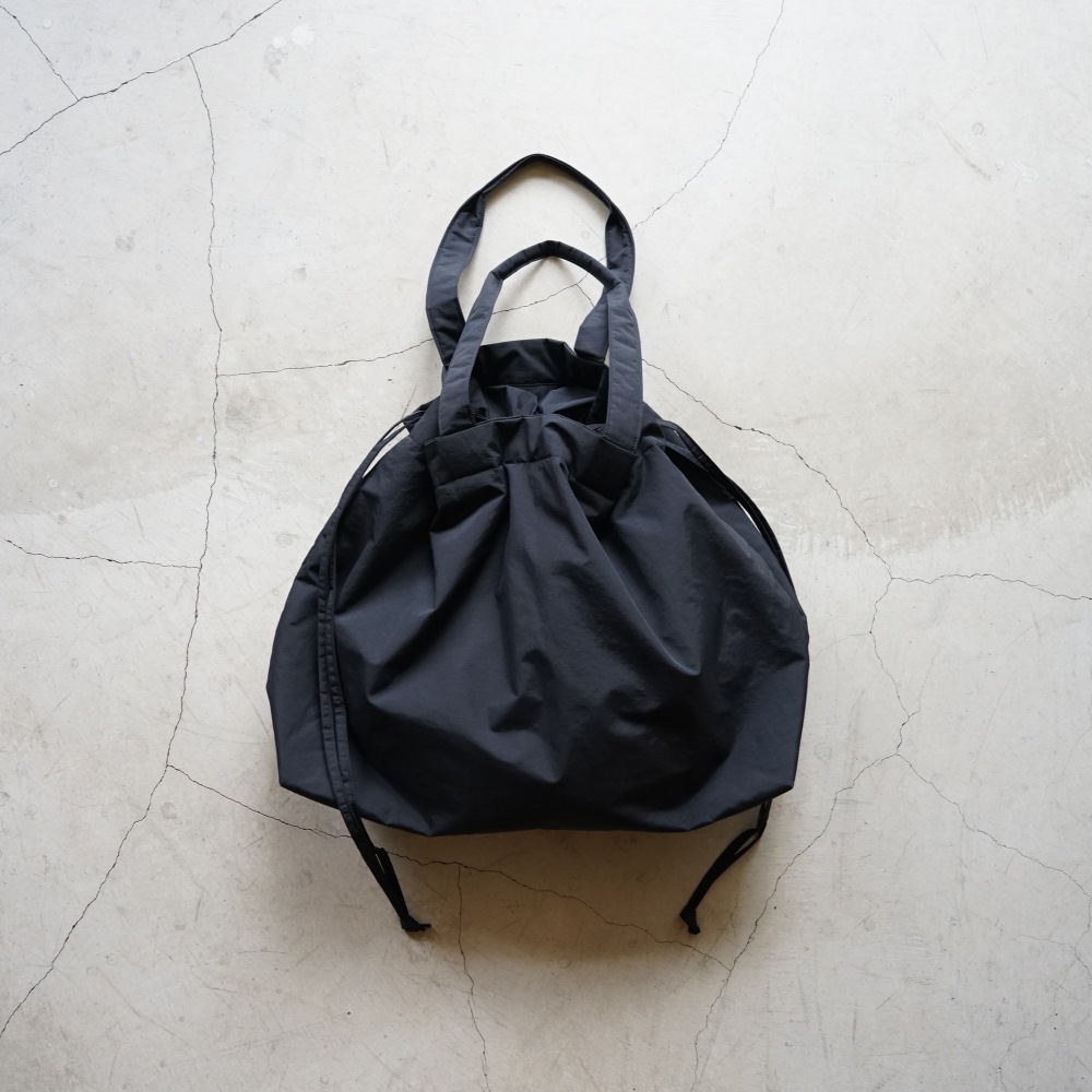 STILL BY HAND - DRAWSTRING TOTE BAG [GD03244] Black