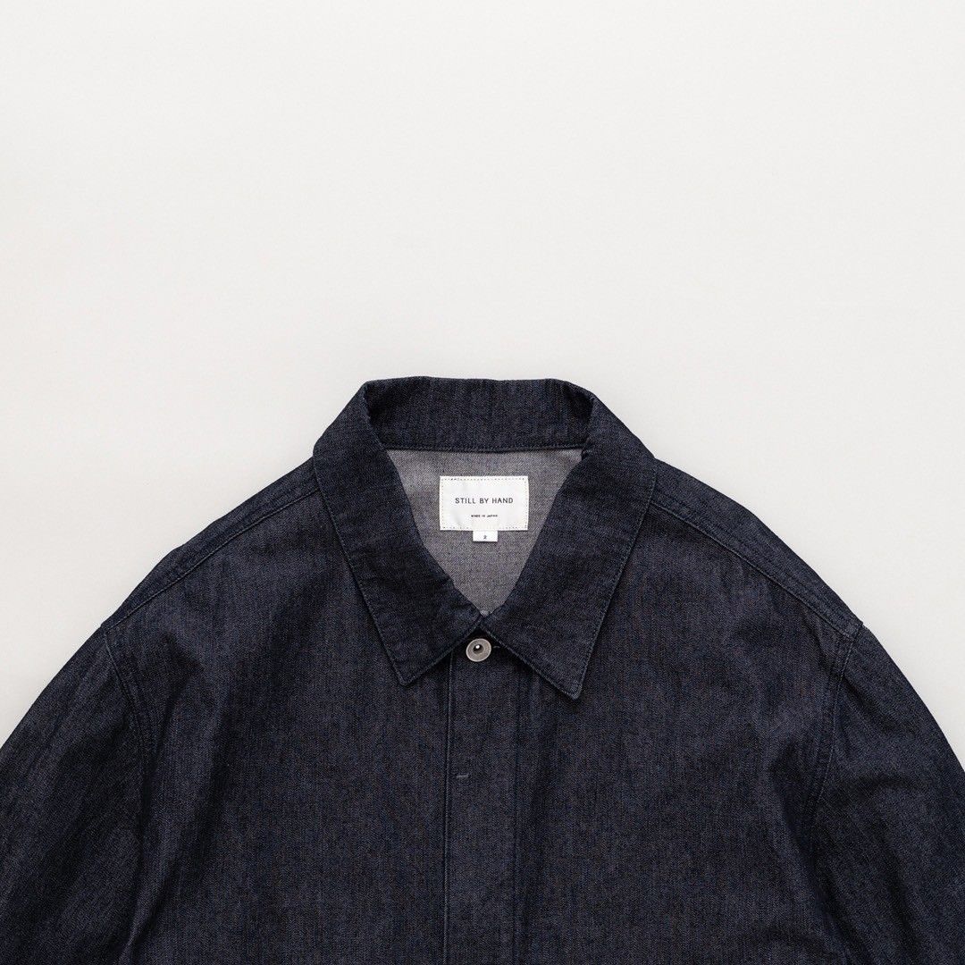 STILL BY HAND - 10oz denim jacket [DN5251] / Navy