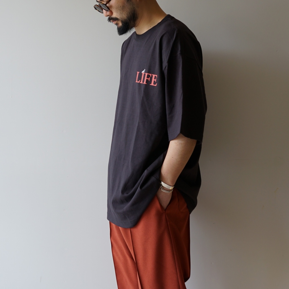 EEL Products - LIFE TEE [E-25539] / Charcoal