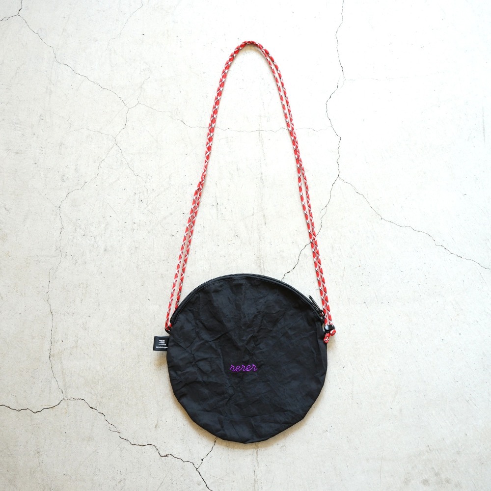 rerer - Round shaped pochette (air bag) / Black