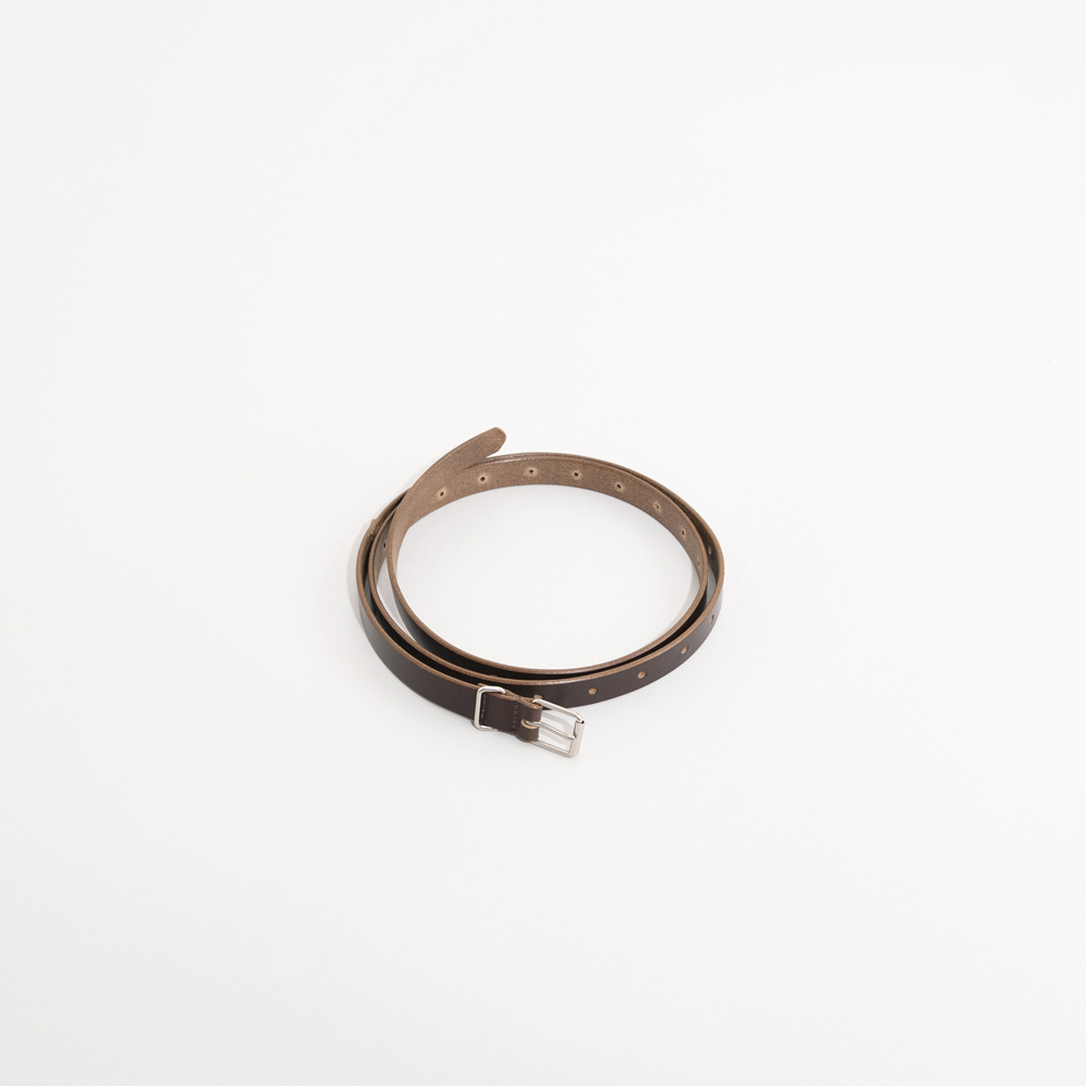 STILL BY HAND - 18mm leather belt  / Brown